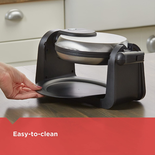 Máquina Para Hacer Gofres Black+decker Flip Con Superficie A
