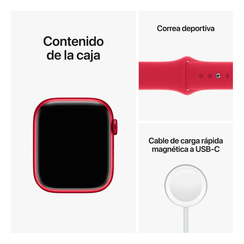 Apple Watch Series 8 GPS - Caja (PRODUCT)RED de aluminio 41 mm - Correa deportiva (PRODUCT)RED - Patrón