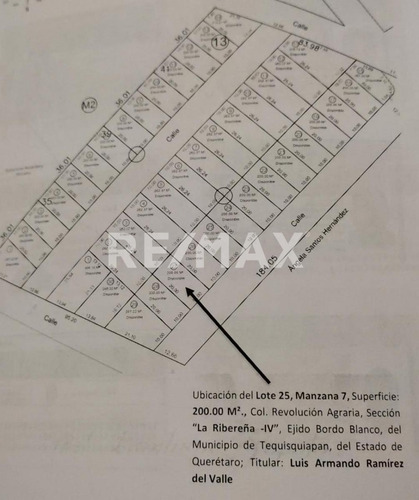 Imagen 9 de 10 de Terrenos En Venta Ejido Bordo Blanco Tequisquiapan Rtv221124-ac - (2)