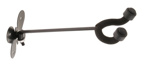 Black Iron Guitar Hanger Soporte De Montaje En Pared De