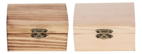 Caja De Con Cierre Frontal 4 × 2.5 × 2 Pulgadas Caja Retro