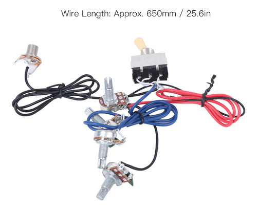 Kit De Arnés De Cableado Para Guitarra Eléctrica Precableado