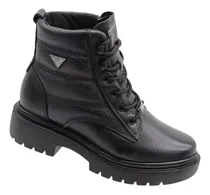 Comprar Bota Pegada Confort Acordonada Dama Cuero Invierno