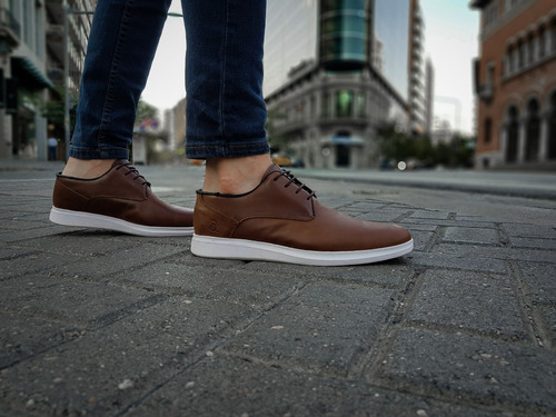 Imagen 7 de 10 de Zapatos Zapatillas De Vestir Urbano Cuero Hombre Libertarios
