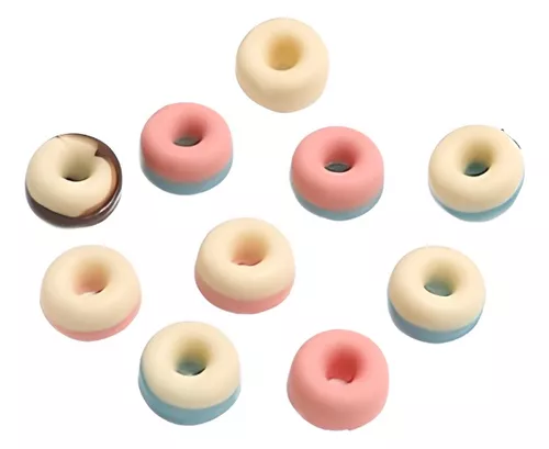 Molde Silicona 48 Mini Donuts Donas P/ Gomitas Cereal Resina