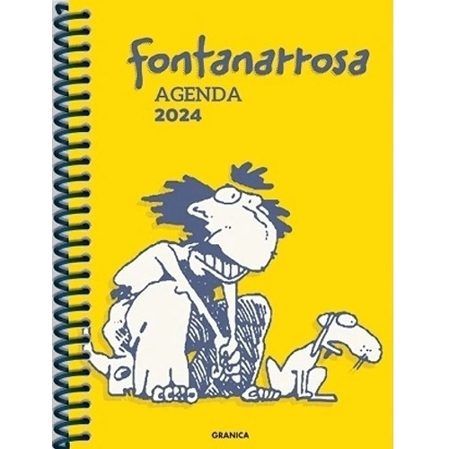 Fontanarrosa Agenda 2024 Amarillo - Granica