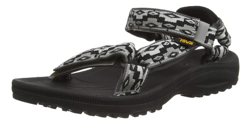 Teva Sandalias De Tacón Abierto Para Mujer, Monds Negro Mu.