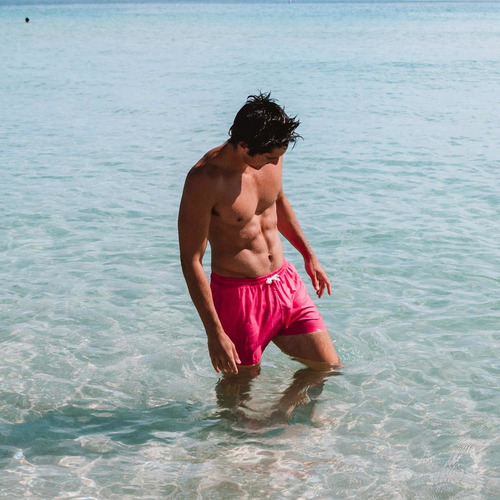Imagen 2 de 4 de Traje De Baño Hombre Fucsia Ibiza Pecora Argentina