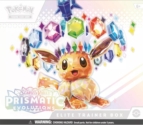 Pokémon Tcg : Prismatic Evolutions Elite Trainer Box Idioma Prismatic Evolutions Inglés