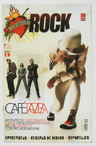 Cafe Tacuba Nuestro Rock No. 107 Revista Mexicana 2009