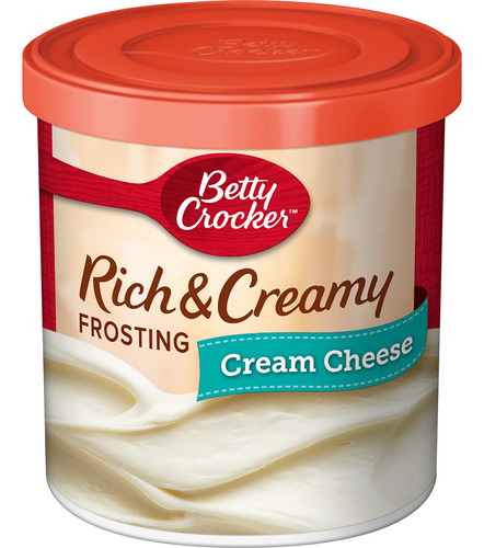 Betty Crocker Glaseado De Queso Crema Sin Gluten, 16 Onzas (