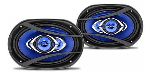 Par Alto Falante Quadriaxial 6x9 Hurricane Cm69  180w Rms