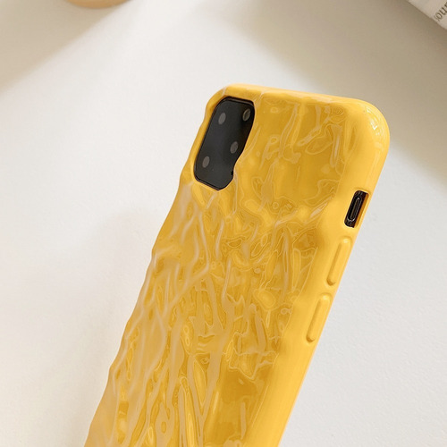 Funda Para iPhone Colores Vivos Textura 3d Moda D Goma +mica