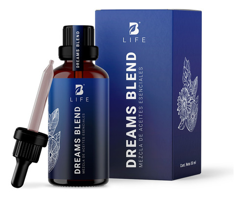 Aceites Esenciales Para Dormir.  B Life Dreams Oil Blend.