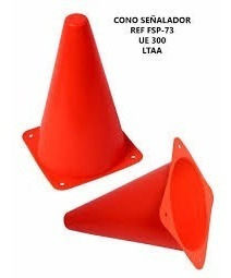 Cono Señalizacion Carretera Actividades Deportivas 2x1 Pvc