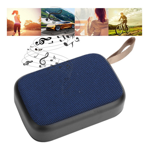 Mini Bocina Subwoofer Inalámbrico Estéreo Portátil Con Soni