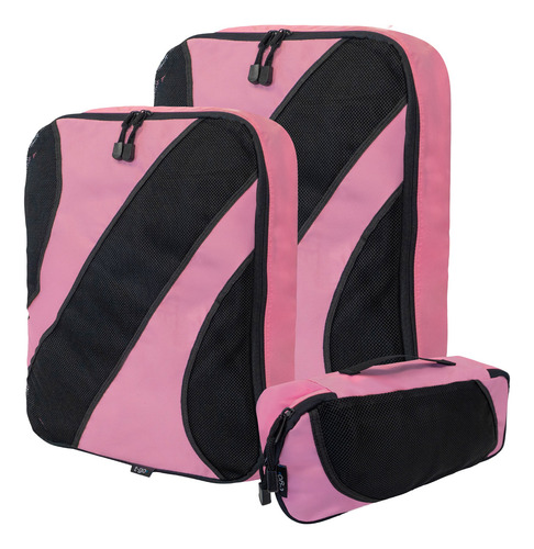 Set Organizador De Ropa Para Valija Viaje Bolsas Con Cierre