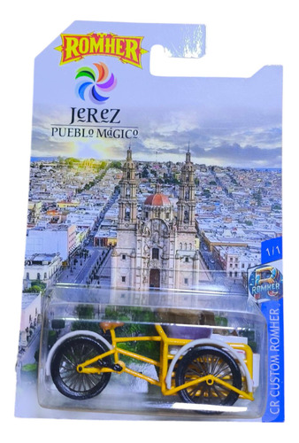 Ttriciclo Duros Y Tostadas Escala 1.64 Jerez Pueblo Magico Amarillo