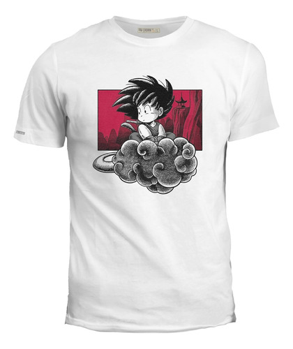 Camisetas Anime Dragon Ball Goku Nube Hombre Ink