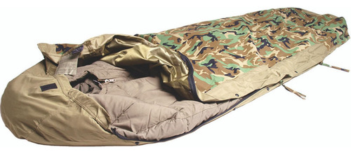 Mil-tec Funda Duradera Para Saco De Dormir Trilam Con Cierre
