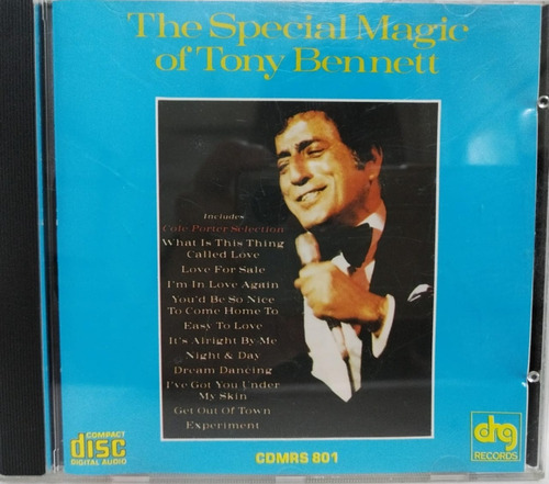 Tony Bennett  The Special Magic Of Tony Bennett Cd 