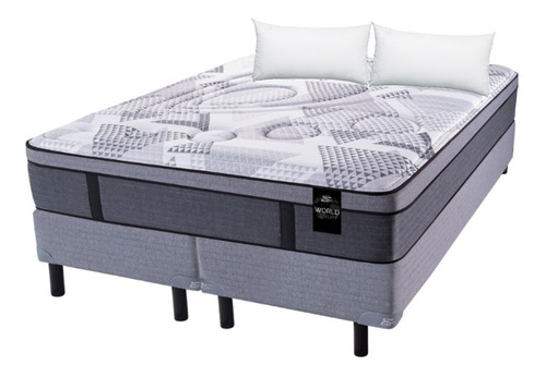 Imagen 1 de 10 de Sommier + Colchon King Koil Luxury Pocket 180 X 200 120 Gold