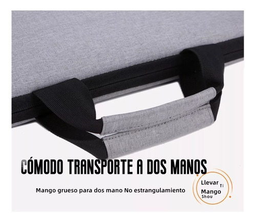 Funda Protectora Para Portátil Bolsa Prueba Golpe 15.6 In