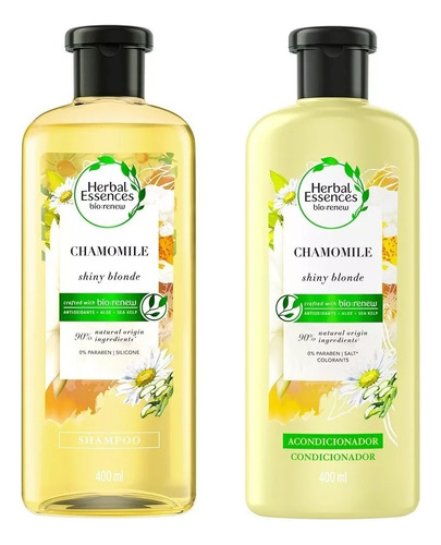 Shampoo + Acondicionador Herbal Essences Manzanilla