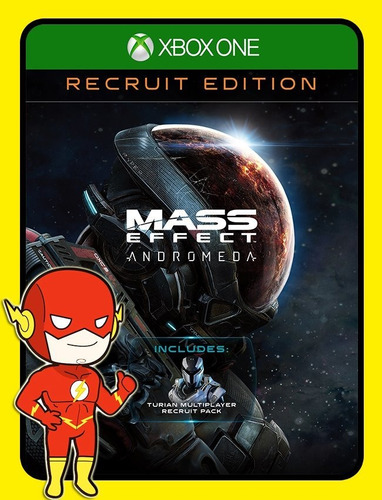 Mass Effect Andromeda Recruta Xbox One - 25 Dígitos (envio Flash)