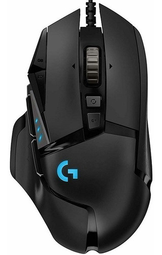 Mouse Logitech Optico Usb G502 Hero Rgb Gaming