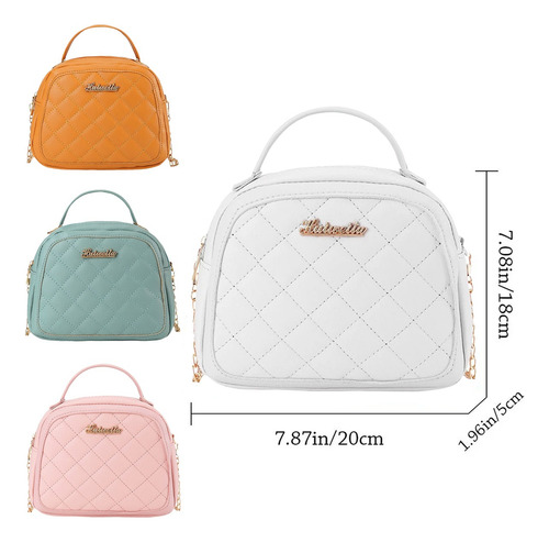Bolsa Mariconera Moda Mujer Bandolera Cartera Mano Monedero