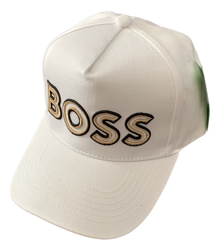 Gorra Hugo Blanca De Letras 