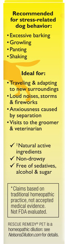 Calming Drops Rescue Remedy Pet Para Perros, 20 Ml