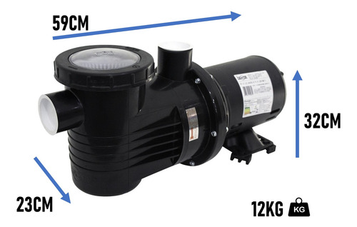 Bomba Filtro P/piscinas Grandes 102m³+kit Limpeza Completo