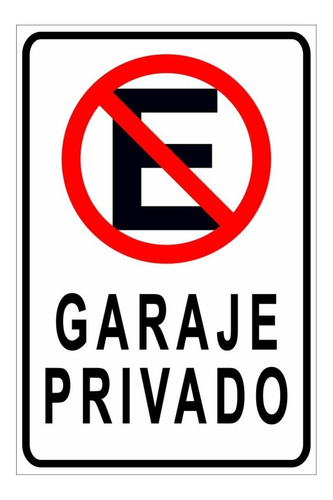 Imagen 6 de 6 de Cartel Prohibido Estacionar - No Estacionar - 60 X 45 Cm