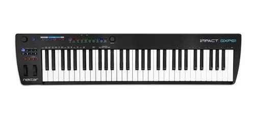 Nektar Impact Gxp61 Preto Teclado Controlador Midi Usb Nfe