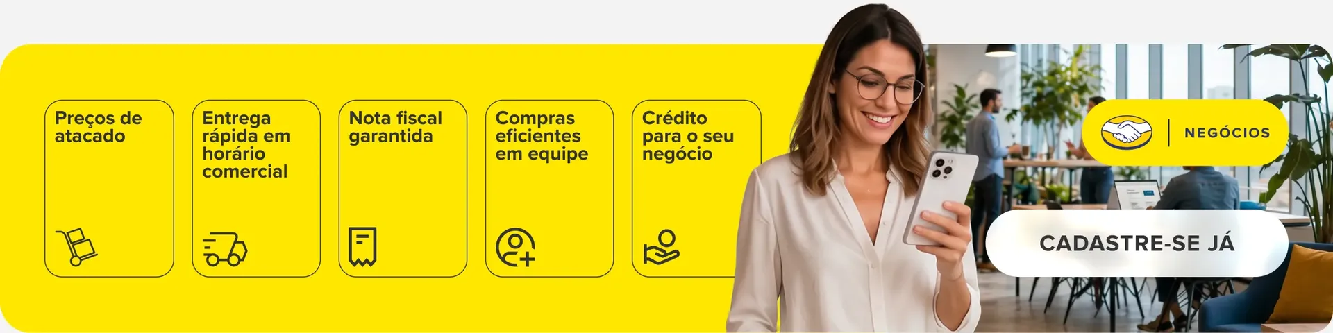 Aproveite o frete adicionando mais produtos no carrinho!