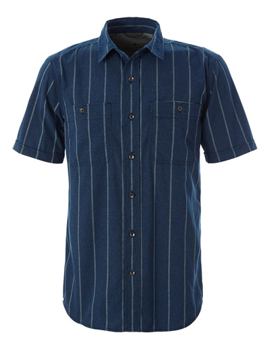 Camisa Hombre Vista Dry S/s Azul Royal Robbins By Doite