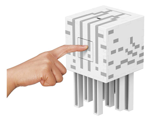 Minecraft Ghast Con Bolas De Fuego Con 10 Discos