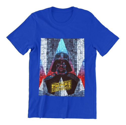 Polera Unisex Star Wars Obi Darth Vader Bl Estampado Algodon