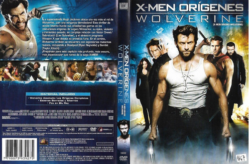 X-men Origenes Wolverine Dvd Hugh Jackman Liev Schreiber