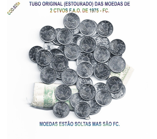 Moedas F.c. Alimentos Para O Mundo 2 Ctvos - F.a.o. Soltas.