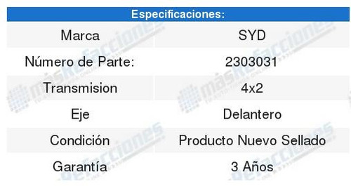 Maza Direccion Chevrolet Suburban 1500 07-14