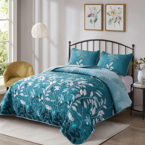 Wongs Bedding Juego De Colcha Tamaño Queen, 3 Piezas, Color
