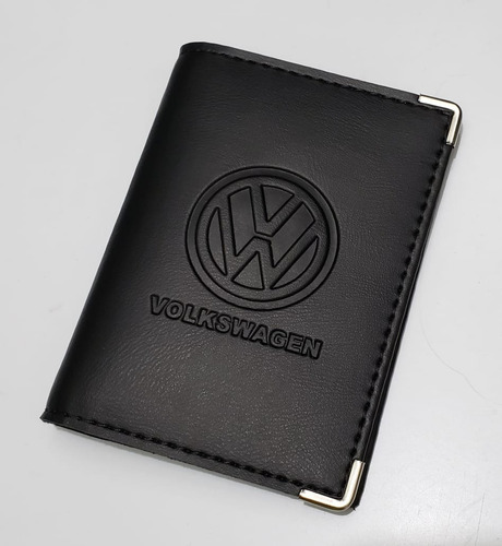 Imagem 5 de 7 de Kit Volkswagen Porta Manual E Porta Documentos Couro Eco