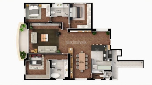 Imagem 9 de 9 de Higienópolis - Apartamento Reformado - Pj54642