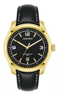 Reloj Armitron De Caballero Correa Color Negro 205487bkgpbk