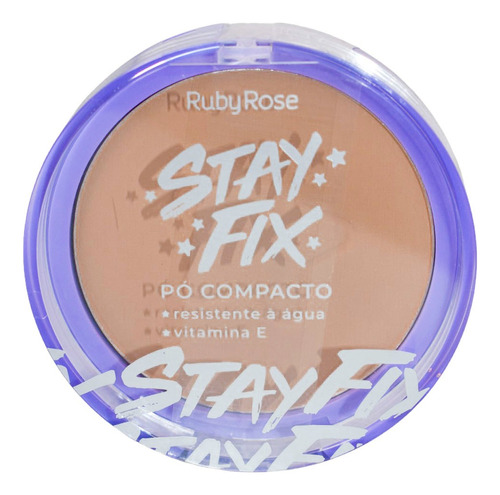 Polvo Compacto Stay Fix Ruby Rose Feels Waterproof