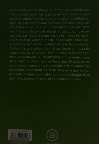 Libro La Reina Margot, Alexandre Dumas, Ed. Akal (Usado)