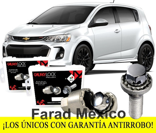 Birlos Seguridad Chevrolet Sonic Hatchback Ng Ls